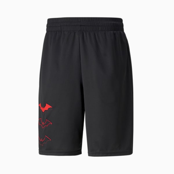 PUMA x BATMAN 8" Knitted Men's Training Shorts, Puma Black, extralarge